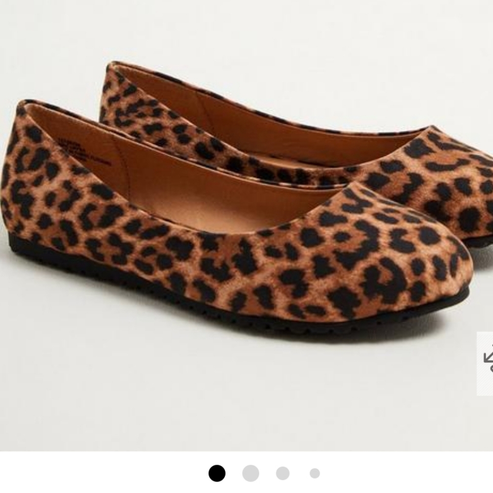 Torrid flat Leopard shoes